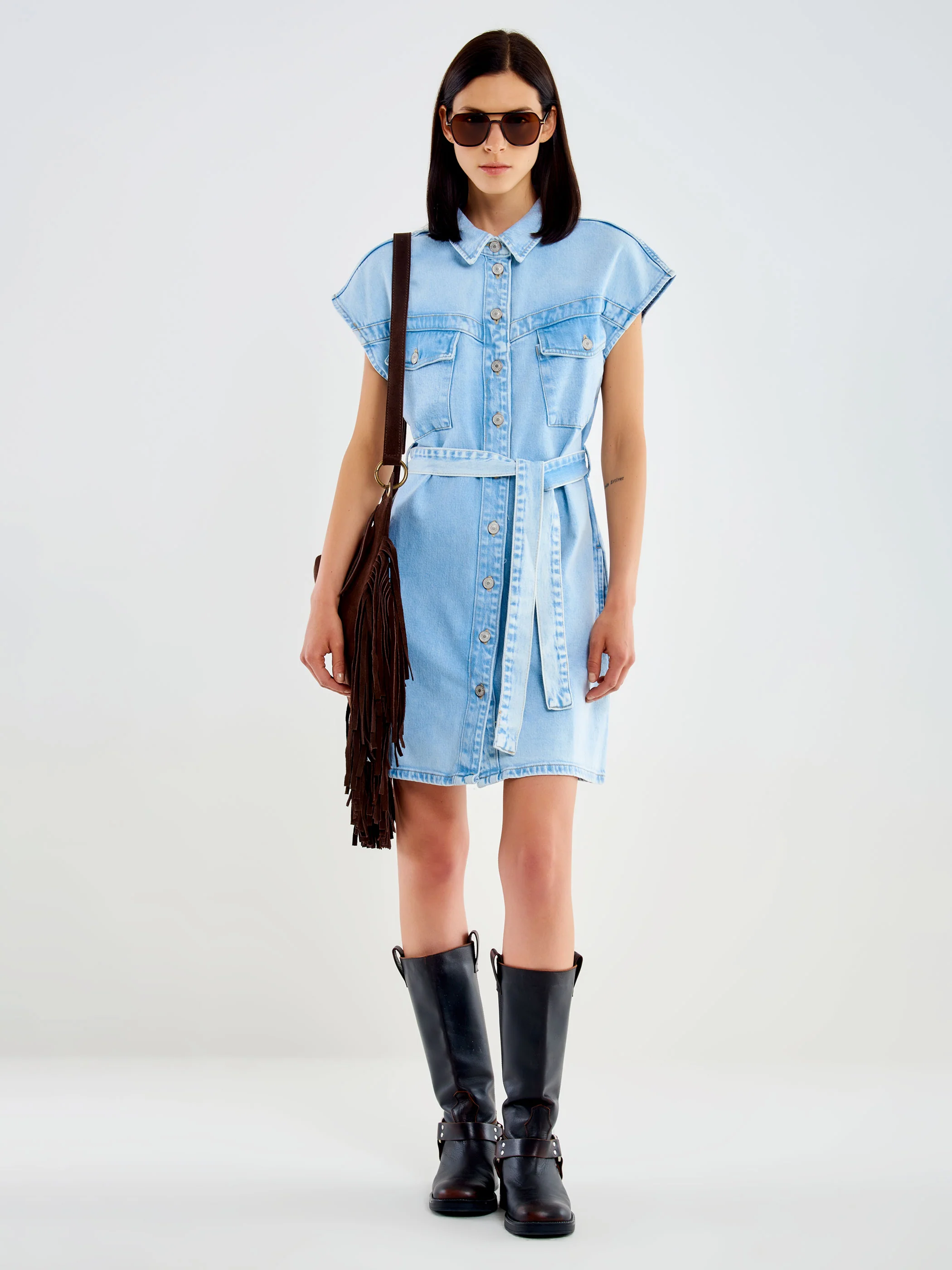 Abito Mini in Denim
