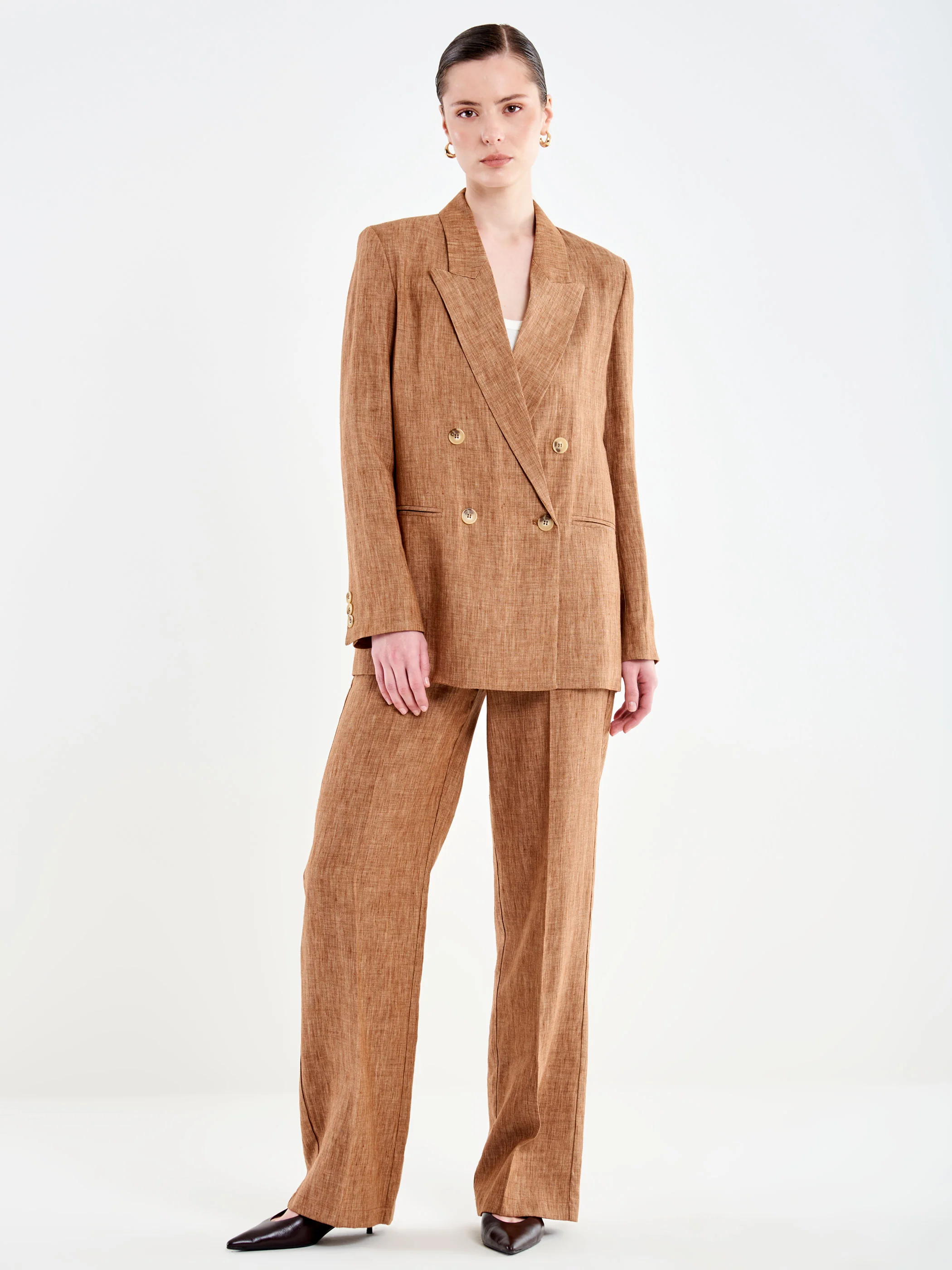 Blazer Doppiopetto Maniche Lunghe