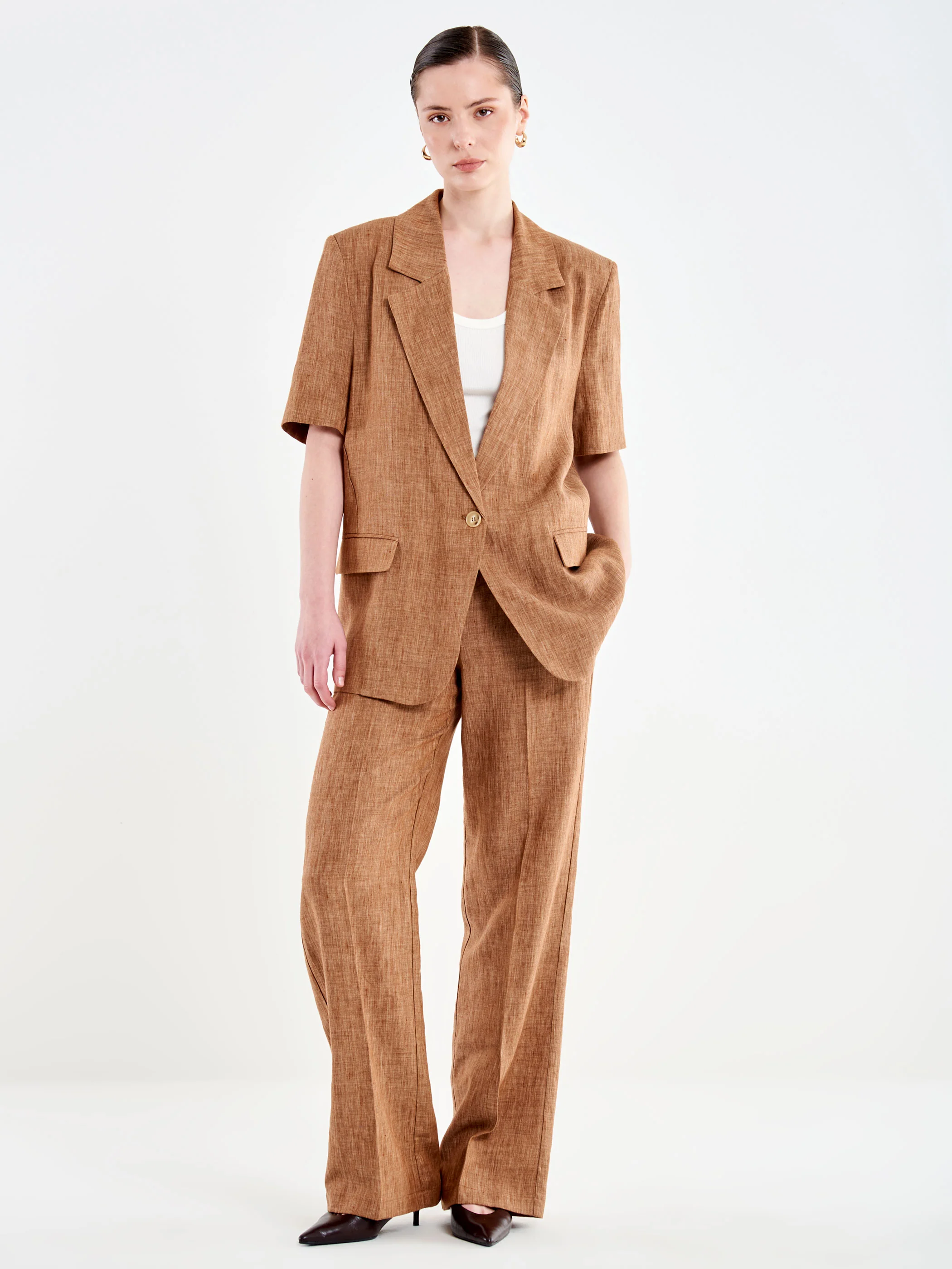Blazer Maniche Corte