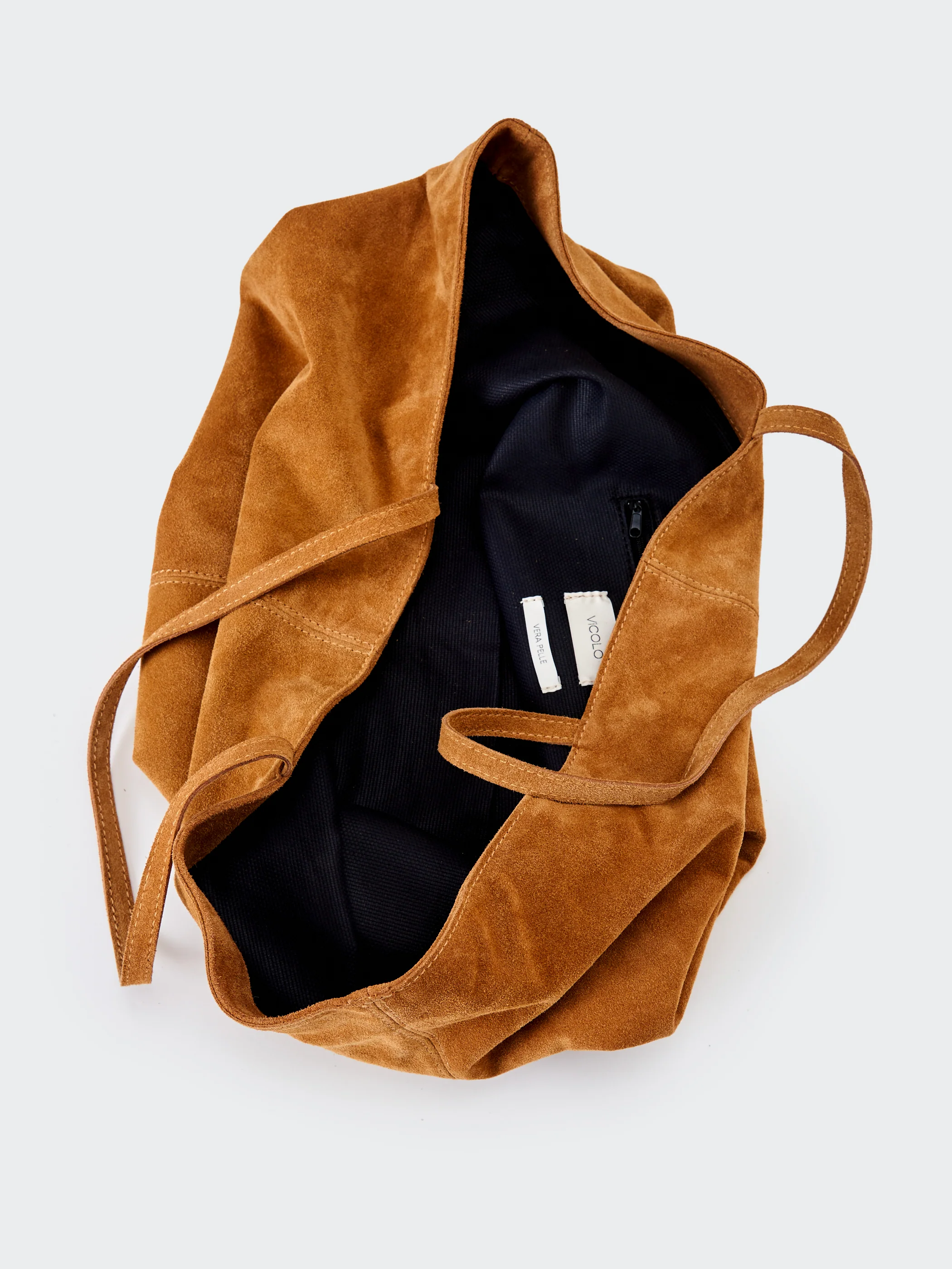 Borsa Oversize in Vera Pelle - Image 4