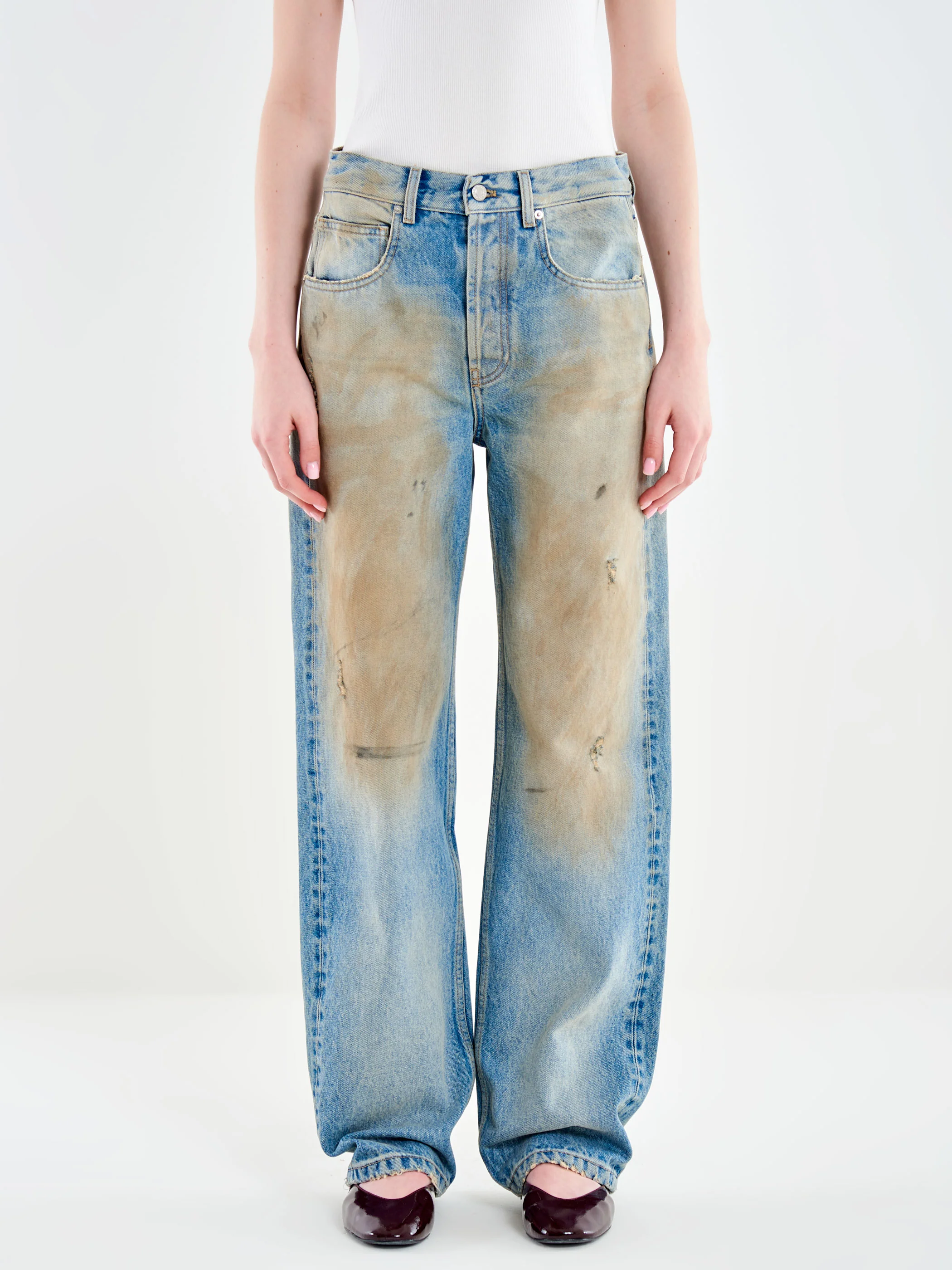 Jeans Adriana effetto Vintage - Image 3