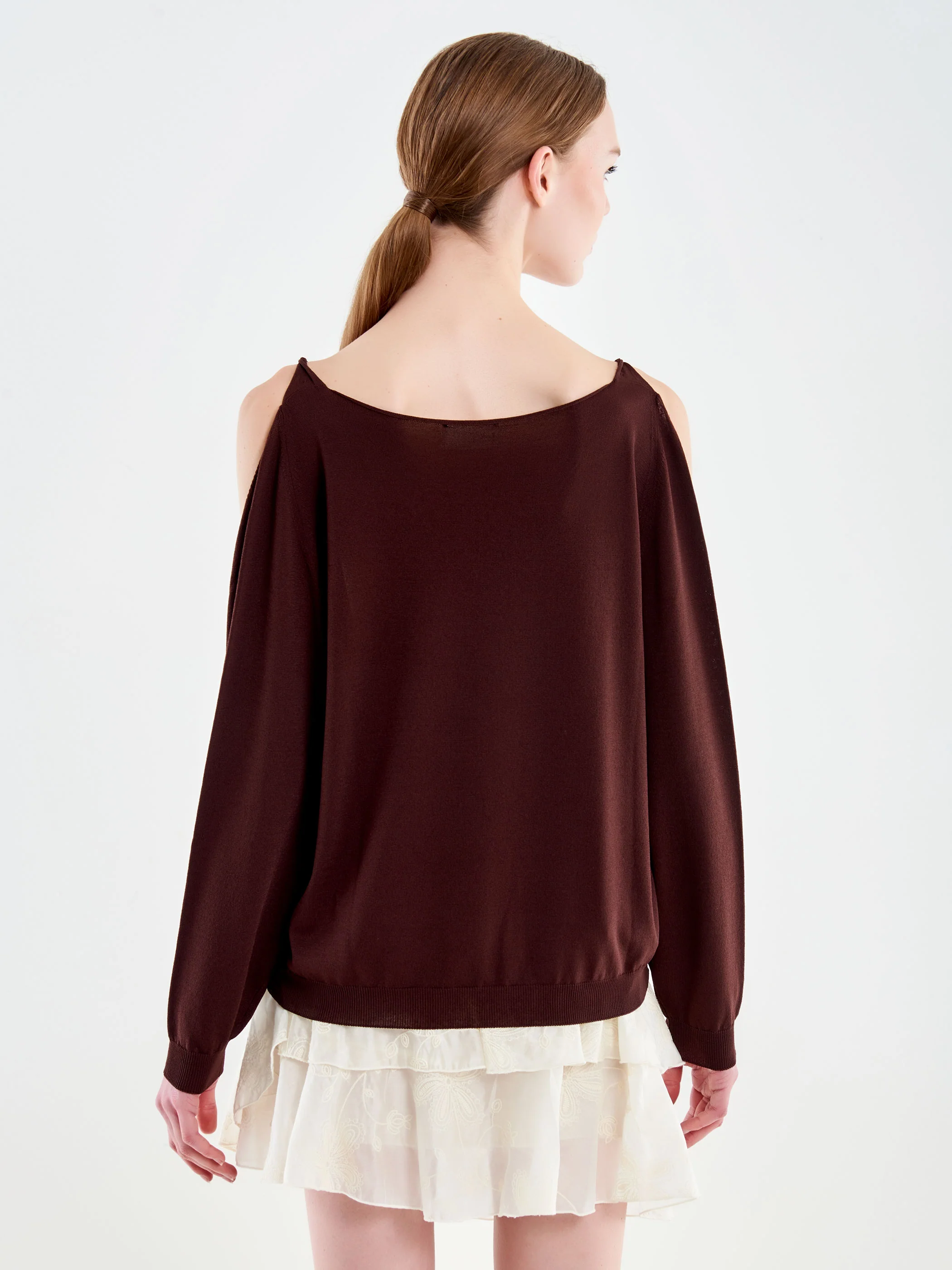 Maglia con Cut Out Spalle - Image 3
