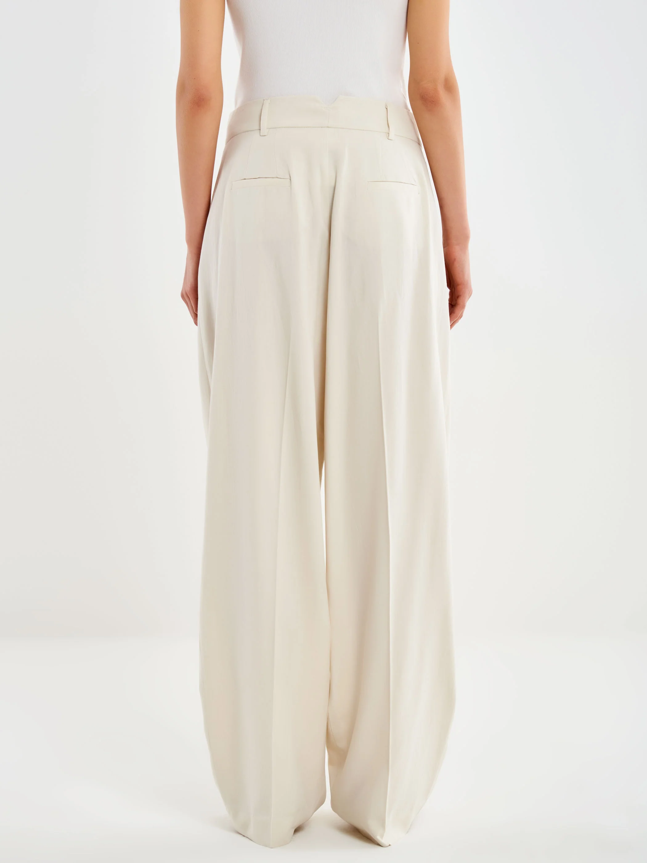 Pantalone Ampio Viscosa Lino - Image 3