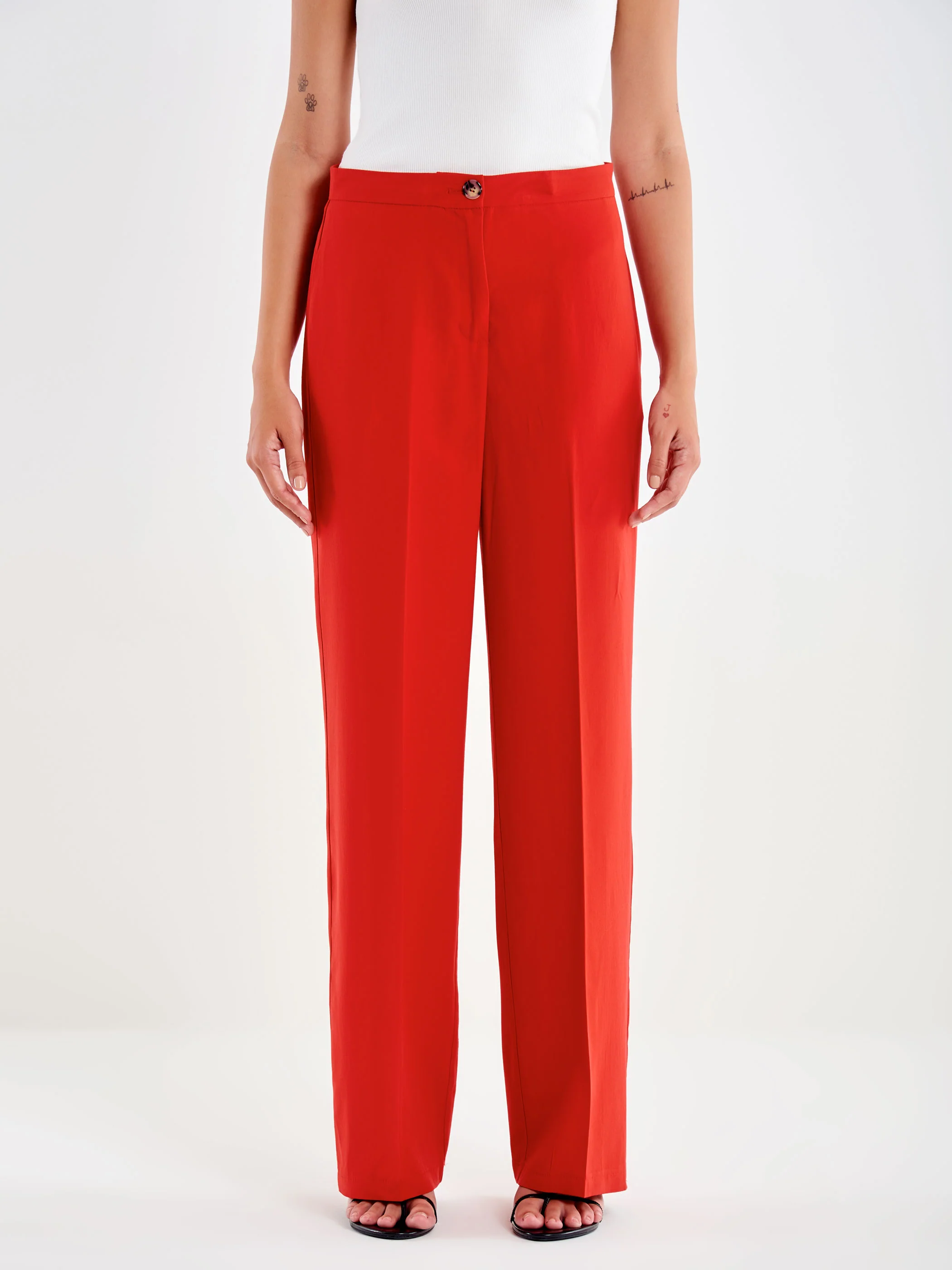 Pantalone Palazzo Viscosa Lino - Image 3