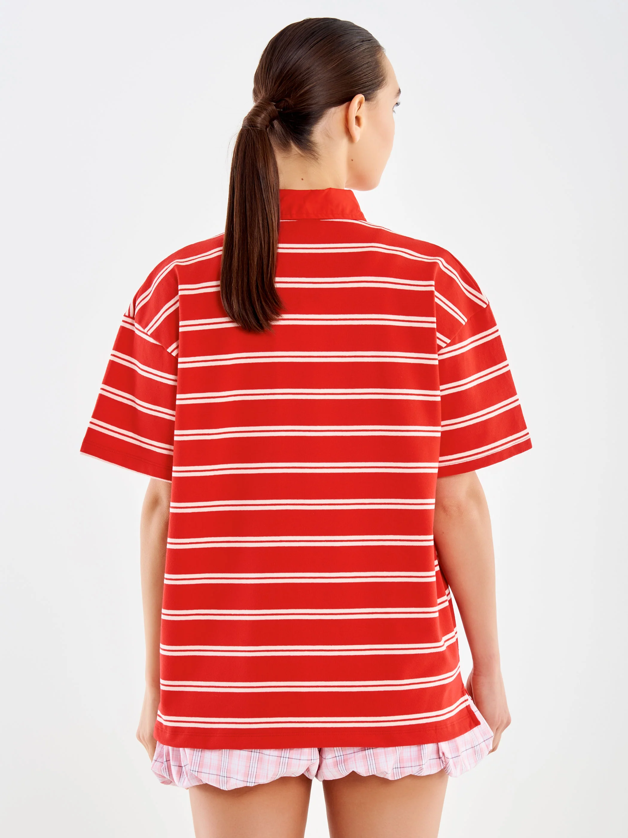 Polo a Righe con Patch Vicolo - Image 3