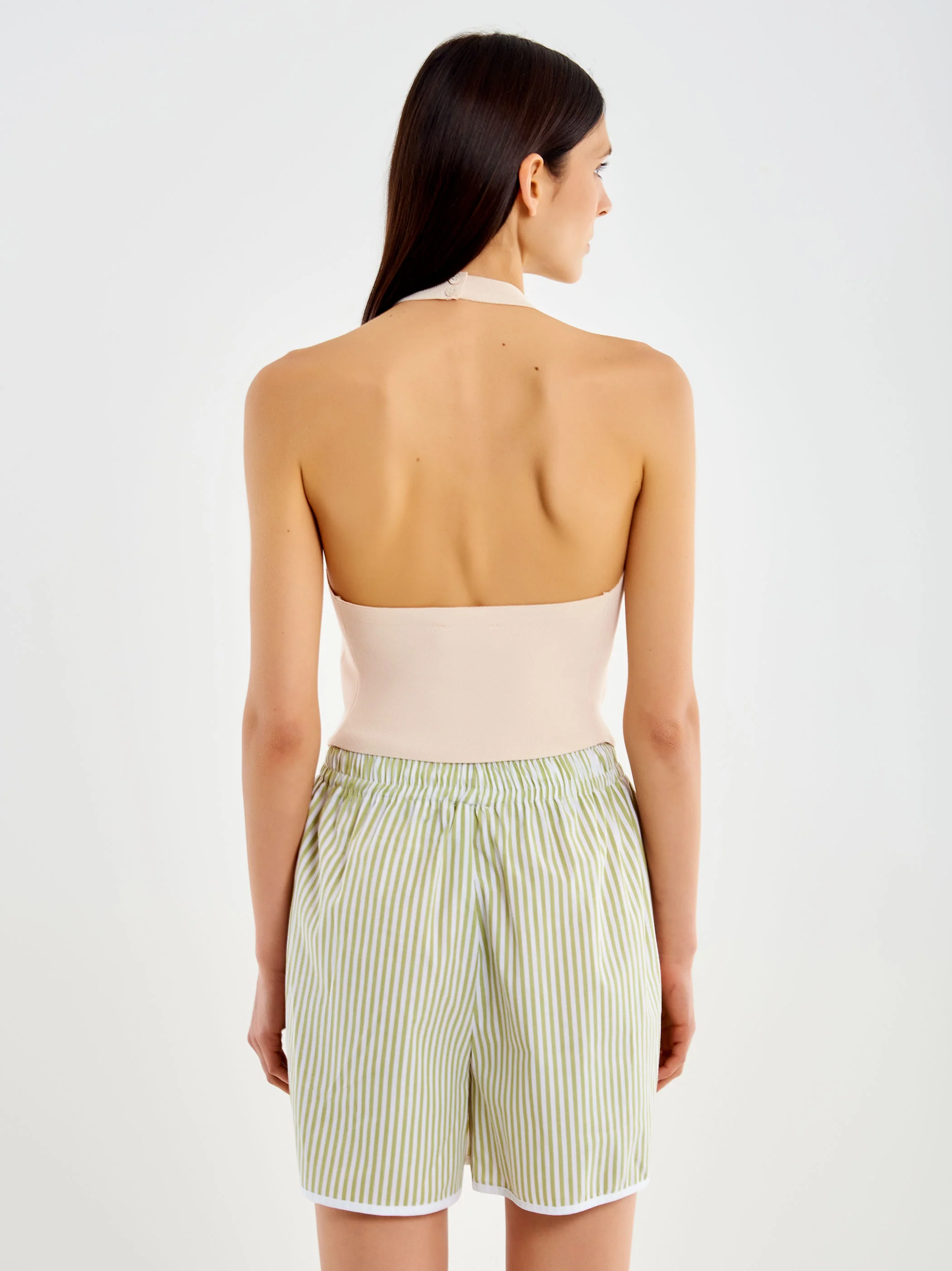 Top in Maglia Scollo Halter - Image 3